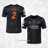 Camiseta 3ª Paris Saint-Germain Jugador Hakimi 2023-2024