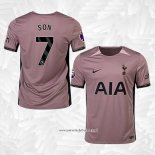 Camiseta 3ª Tottenham Hotspur Jugador Son 2023-2024