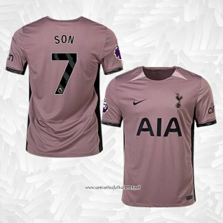 Camiseta 3ª Tottenham Hotspur Jugador Son 2023-2024