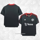 Camiseta de Entrenamiento Manchester United 2022 Negro