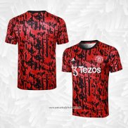 Camiseta de Entrenamiento Manchester United 2023-2024 Rojo