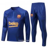 Chandal de Sudadera del Barcelona 2022-2023 Azul