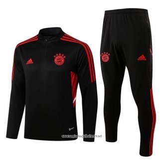 Chandal de Sudadera del Bayern Munich 2022-2023 Negro