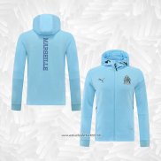 Chaqueta con Capucha del Olympique Marsella 2022-2023 Azul