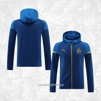 Chaqueta con Capucha del Olympique Marsella 2023-2024 Azul