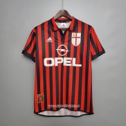 Retro Camiseta 1ª AC Milan 1999-2000