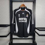 Retro Camiseta 2ª Real Madrid 2006-2007 Manga Larga